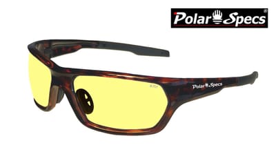 Polar Specs® Polariserende Nachtbril Atmosphere PS9025 – Tortoise Bruin – Polariserend Geel Cat.1 – Medium – Dames