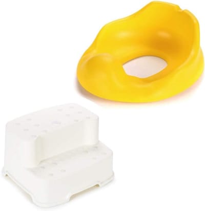 Toilet Trainer Ring - Potty Stoel - Kinderen Zindelijk Maken - Ergonomisch Ontwerp - 1500 Grams - Wit