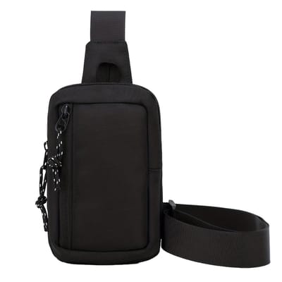 Livano Schoudertas - Dames - Heren - Crossbodytassen - Slingbag - Bag - Nektas - Nektasje - Messenger - Crossbody - Zwart