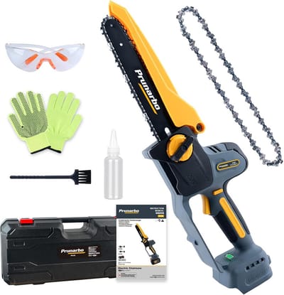 Elektrische Accu Kettingzaag 8 Inch - Handzaam & Snoerloos Voor Hout