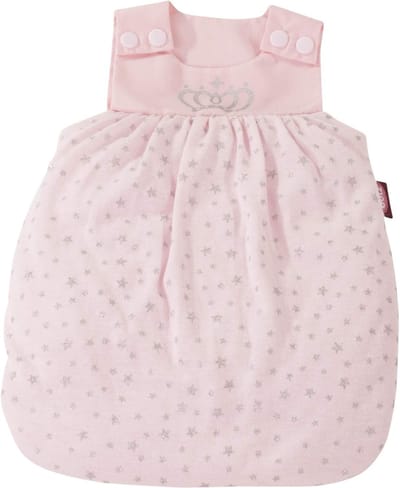 Poppenslaapzak Royal Stars - Slaapzak voor Babypoppen van 30-33 cm - Poppenkleding Set