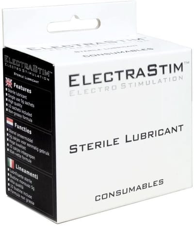 Electrastim - Steriel Glijmiddel op Waterbasis - Voor Plasbuis en Dilator Spelletjes - 10 zakjes
