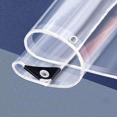 Waterdicht Afdekzeil - Transparant PVC - Buiten Beschermen - Scheurvast UV-bestendig - 210 x - Transparant