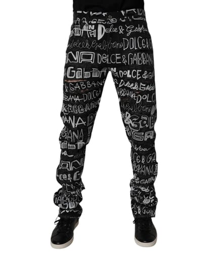Dolce Gabbana Graffiti Spijkerbroek
