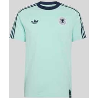 regular fit T-shirt van katoenmix met DFB-applicatie