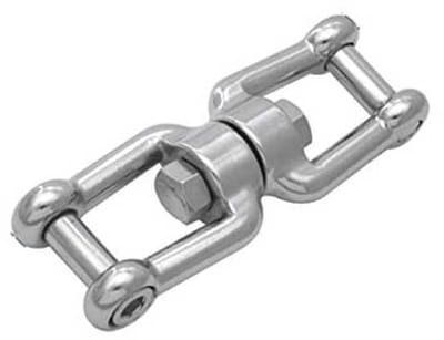 Lalizas Jaw&jaw Interne Zeshoekige Inox 316 Draaibaar Zilver 8 mm