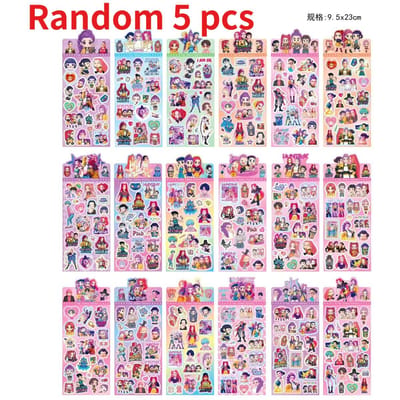 2025 Nieuwe K-Pop hunter laser gacha sticker schattige en creatieve sticker geschikt voor het decoreren van mobiele telefoons en computers Perfecte Cadeaus