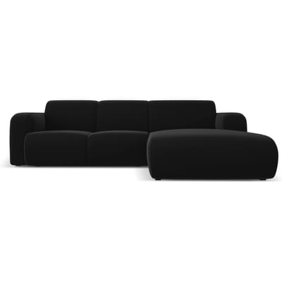 4-zitshoekbank Lola velvet rechts | Windsor & Co