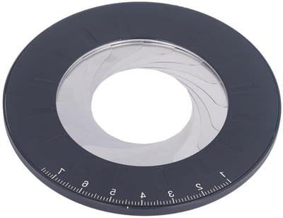 Rotatable Ronde Sjabloon Liniaal voor Perfecte Cirkeltekeningen - Creatief Tekenhulpmiddel voor Kunst en Ontwerp