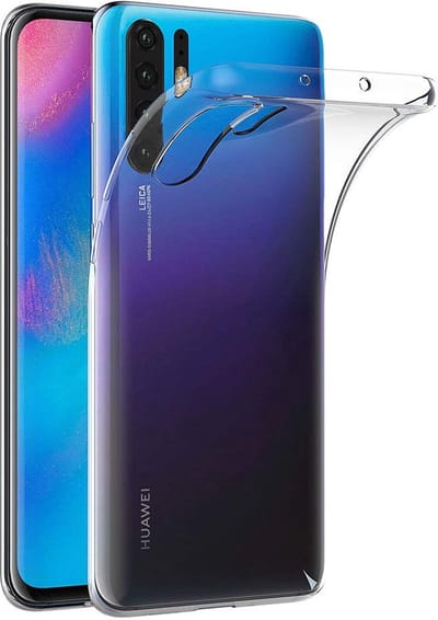 Hoesje voor Huawei P30 Pro backcover Shockproof siliconen Transparant