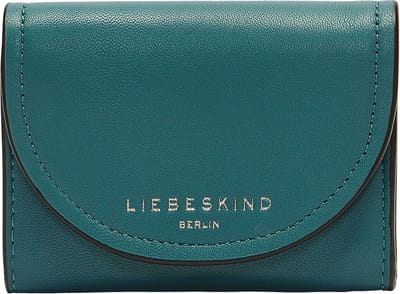 LIEBESKIND BERLIN Leren Portemonnee Melli Kodiaq Sheep Louisa Wallet Petrol