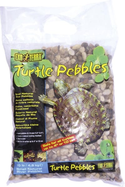 Exo Terra - Bodembedekking - Reptielen - Turtle Rivierkiezel 8-10mm/4,5kg - 1st