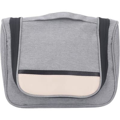 Toilettas Draagbaar Multifunctioneel Waterdicht Grote Capaciteit Make-up Organizer voor Reizen Zakenreis Grijs grijs