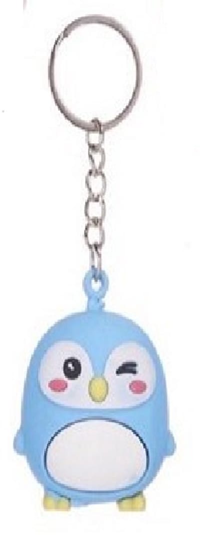 Kawaii Kuties 3D Keychain – Pinguïn Patto – Cute Penguin Winter Keychain 6 cm – Cadeau