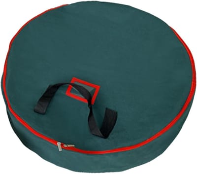 Opbergdoos Decoratie - Organizer Doos - Feestdagen Opbergen - Scheurvast Materiaal - 335 x 227 x 63 cm - Groen