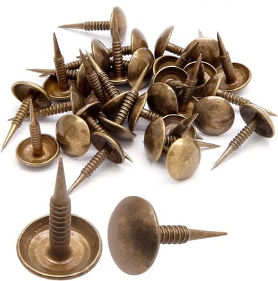 Decoratieve Stoffeernagels Brons 8x15mm - Stevige Bekledingsspijkers voor Meubels en Sieradendozen
