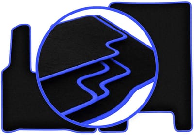CARLUX-BLUE automatten voor: Mercedes Actross MP4 truck (2011-)