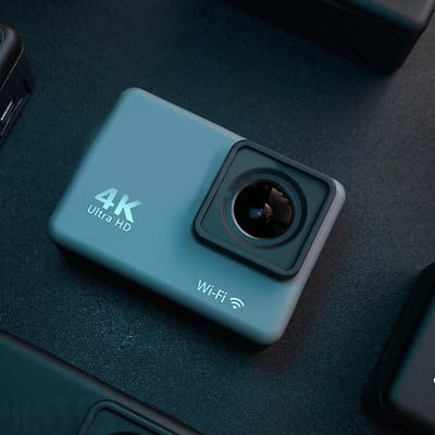 KimDo - Action Camera 4K 60 fps - Inclusief SD kaart en Accessoires - Actie camera - Gopro - Vlog camera - Dashcam - Wifi camera - Onderwatercamera