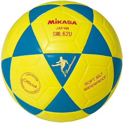 Zaalvoetbal Mikasa SWL62U Blauw - Geel
