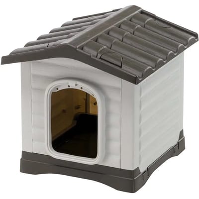Ferplast-Hondenhok-Dogvilla-50-43x48x44-cm-grijs