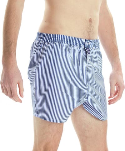 Mc Alson Boxershort met Binnenbroek Streepje M0241 - Blauw - XL