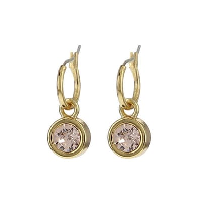 BIBA 80313 Oorhangers goud Silk