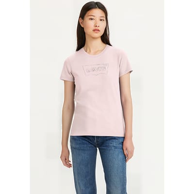 Levi's The T-shirt Pink Größe: XS | Hemden Outlet | Damen | Rosa