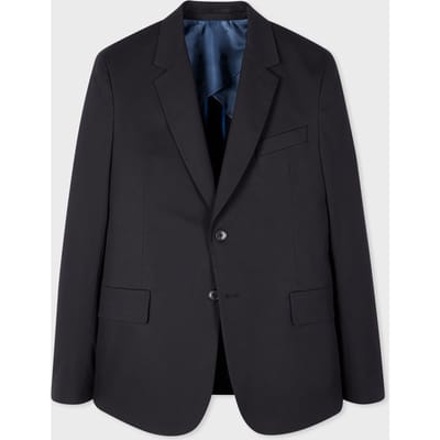 Paul Smith 2 Button Jacket Very Dark Navy Größe: 46 | Blazer Outlet | Herren | Blau