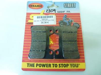 sbs remblokje voor motor yamaha 1200 vmax 1993 tot 2006 665hf nieuw