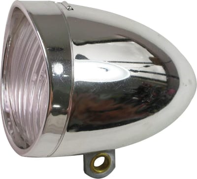 Ikzilight Retro koplamp - 3x LED - chroom - standlicht - waterdicht - zicht tot 800m