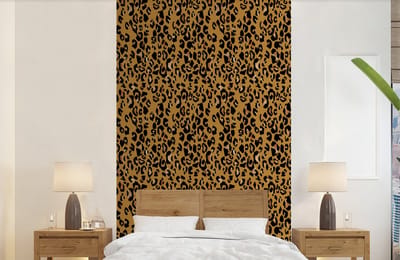 Behang - Fotobehang Panterprint - Luxe - Patronen - Breedte 150 cm x hoogte 240 cm