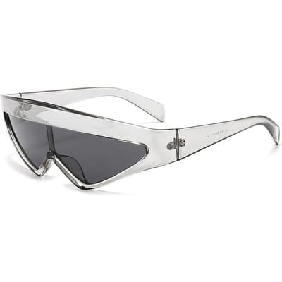Vintage Punk Zonnebril Dames Heren Futuristische Tech UV400 Bescherming Stijlvolle Outdoor Unisex Modebril