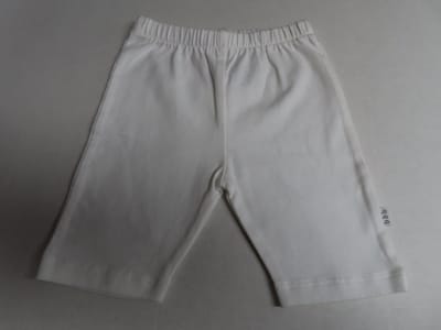 Legging - Unie - Wit - Tot net onder de knie - 3 maand 62