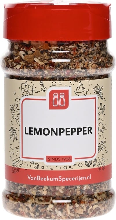 Van Beekum Specerijen - Lemonpepper - Strooibus 150 Gram