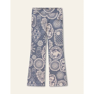 Oilily Peace Broek- maat104/4yr Estate Blauw