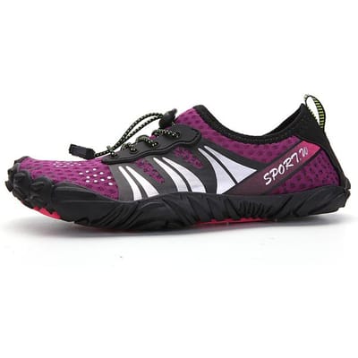 Chaussures de Randonnée Homme Baskets de Jogging Élastiques Légères Imperméables Chaussures d'Eau Séchage Rapide Pieds Nus Femme Trekking Plage Amont 35