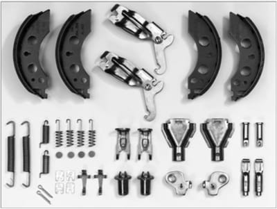Compleet AL-KO 2051 revisie set | wielrem binnenwerk - 200x50 - remtype 2051