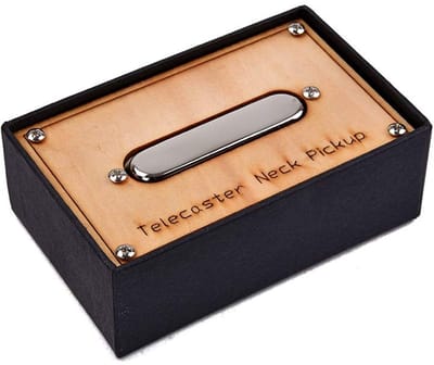 Dailygoody - Single Core Cooper Cable Pickup - Vintage-stijl geluid - Chroom - Warm geluid - Gitaaraccessoire - Geschikt voor TL-gitaar