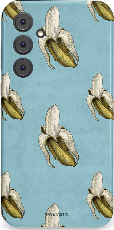 Casetastic Hoesje Geschikt voor Samsung A35 - Stijlvolle Beschermende Duo-layer Case - Vintage Fruit Design