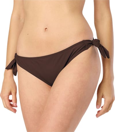 Merry Style Dames Zwembroek - Bikinibroekje - Elastische tailleband - Polyamide & Elastaan – Bruin (8157) – 36 - MS-VR-Brief-3