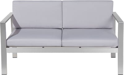 SALERNO - Tuinbank - Lichtgrijs - Aluminium