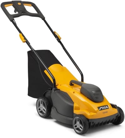 Elektrische Grasmaaier 1400W - 34cm Snijbreedte - 6 Hoogtes - Inclusief Mulchfunctie