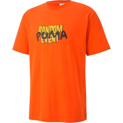 Puma x Randomevent Oranje T-Shirt - Heren