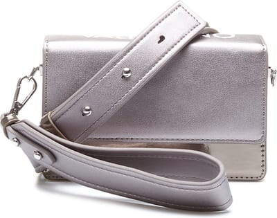 Valentino Bags Meydani Satchel crossbody tas gun metal