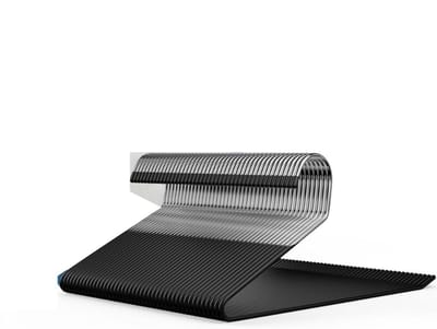 Famanu - Broekhangers staal set van 30 met antislip coating heavy duty open uiteinde