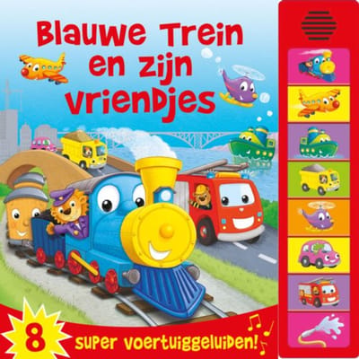 Blauwe Trein en zijn vriendjes Geluidenboeken