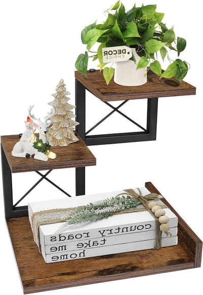 Dessert Stand - Display Risers - Tabletop Display - Nesting Design - 9.25 x 11.8 x 11.4 inches