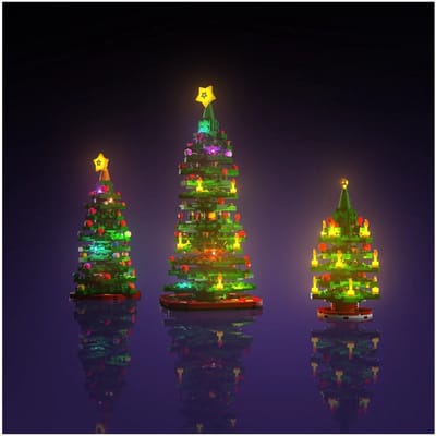 LMB 2.0 - Verlichtingsset geschikt voor LEGO® 40573 Kerstboom 2-in-1