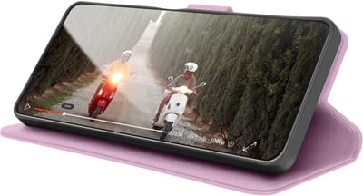 Zanae, Hoesje geschikt voor Vivo Y70 - Wallet Case & Magneetsluiting, Roze