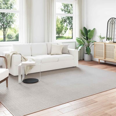 vidaXL - Binnen - kleed - LUGO - Crèmekleurig - 280 - x - 200 - cm - Polyester